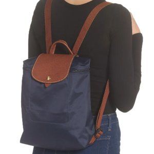 Longchamp Le Pliage Backpack - Marine NWT
